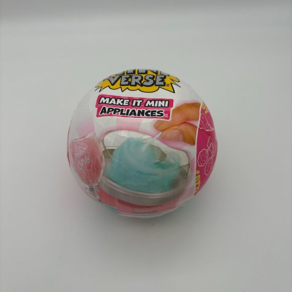 MGA Miniverse Make It Mini Appliance Collectible Blind Ball Cotton Candy Machine - Picture 1 of 2
